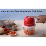 Wonderchef Zippy Cordless Electric Chopper 3 Blade | 350ml