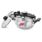PRESTIGE STAINLESS STEEL PRESSURE KADAI -3.5 Litre