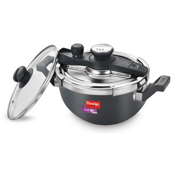 PRESTIGE HARD ANODISED PRESSURE KADAI -3.5 Litre