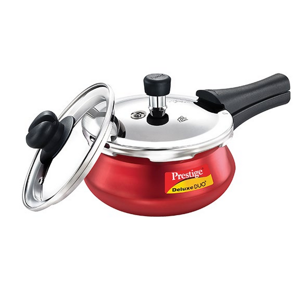 PRESTIGE  PRESSURE COOKER  SILKY RED 2.0 Litre