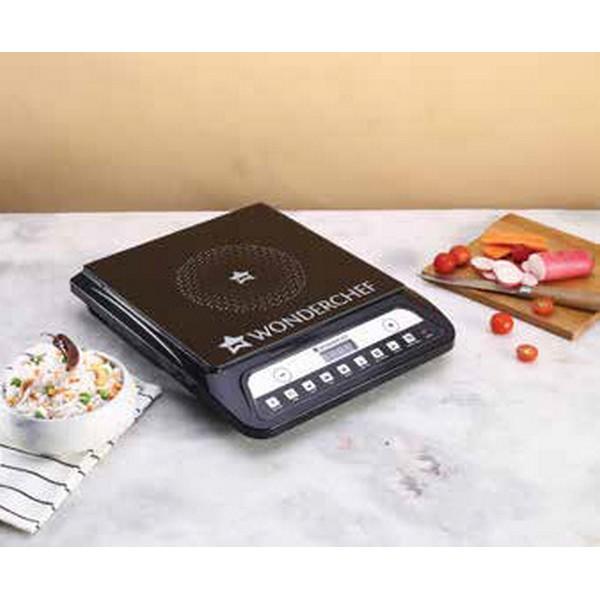 Wonderchef  Electric Cooktops  Infrared Based Electric Cooktops  Easy Cook Infrared SS Frame 2200W